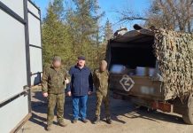Сасовские волонтеры доставили груз в полк 423