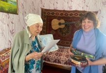 Труженице тыла из Сасова Елизавете Косынкиной исполнилось 96 лет