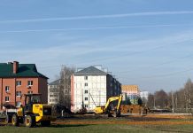 В Сасове благоустраивают пешеходное пространство