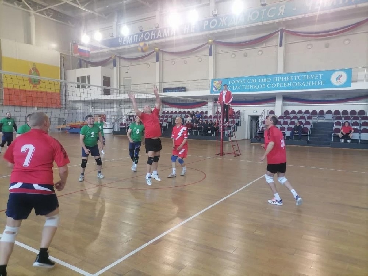 Сасовский округ занял третье место в Межмуниципальном Турнире по волейболу среди ветеранов памяти Героя Советского Союза В.С. Савина
