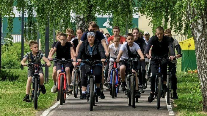В Сасове прошёл велопробег «Все на велосипед!»