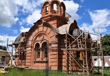 В Сасове возводят храм в честь Героев СВО